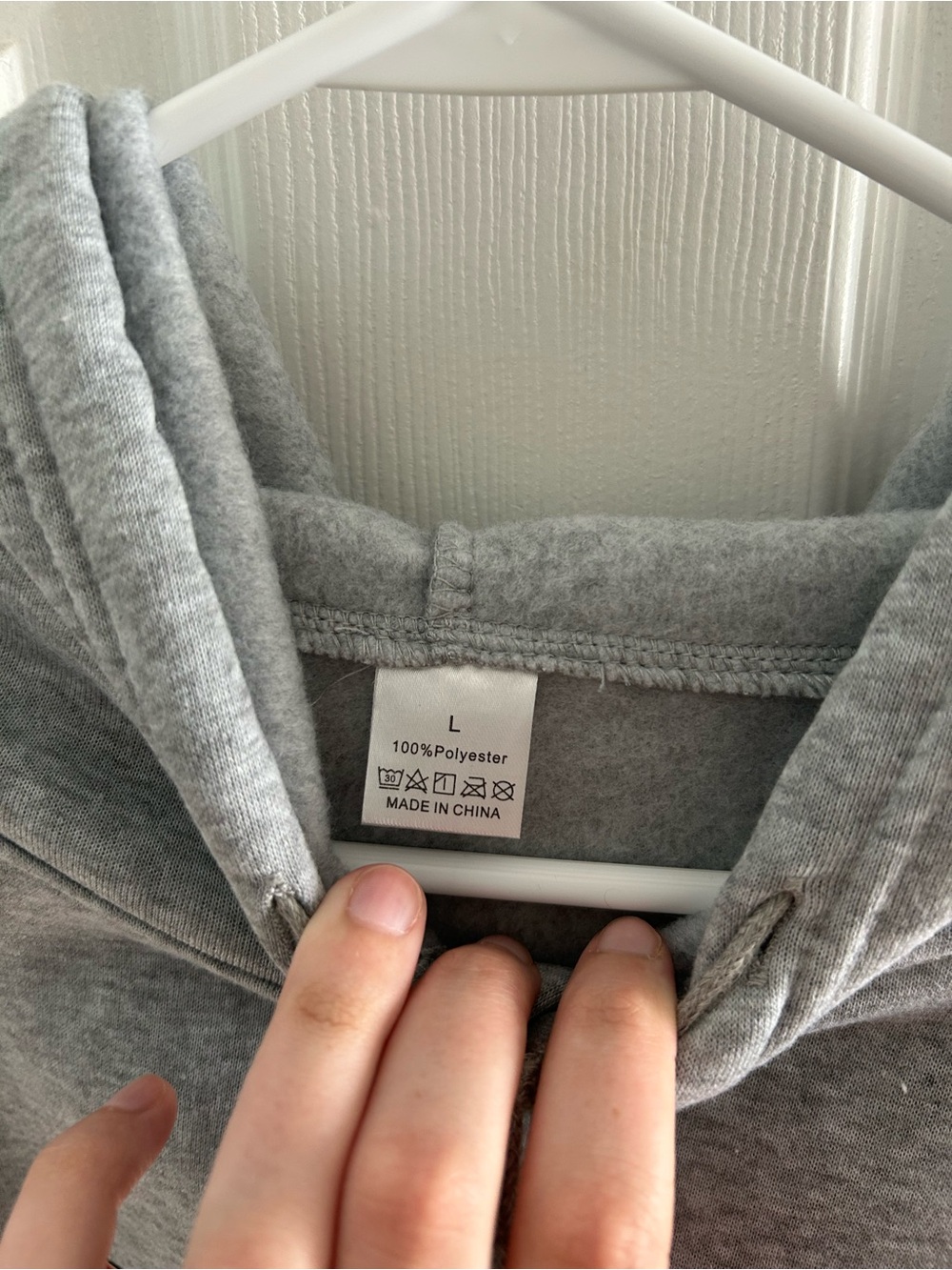 Grey 'Love Horses' Graphic Hoodie - Picture 3 of 3